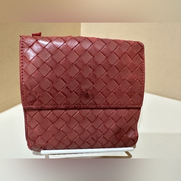 Bottega Veneta Sienna Brown Intreccio Bifold Wallet - Picture 2 of 14